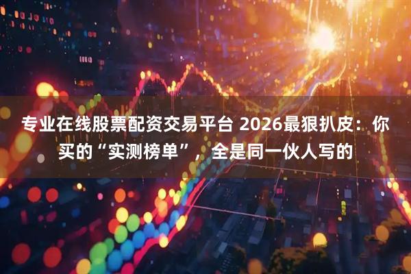 专业在线股票配资交易平台 2026最狠扒皮：你买的“实测榜单”，全是同一伙人写的